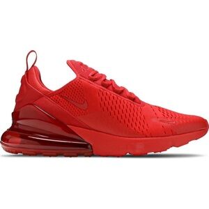 Nike Men's Air Max 270 Shoes - EUC- Triple Red - size 11.5